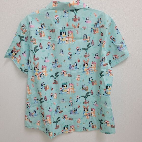 RSVLTS Bluey “Heeler Holiday” Men’s Christmas shirt 2XL NWT - Picture 6 of 11
